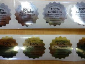 Read more about the article Silver and Gold Foil Labels