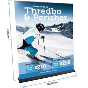 Extra Wide Pull Up Banners