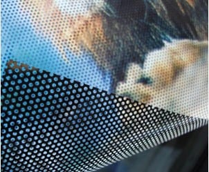 oneway vision sticker