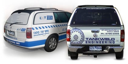 One Way Vision Window Stickers