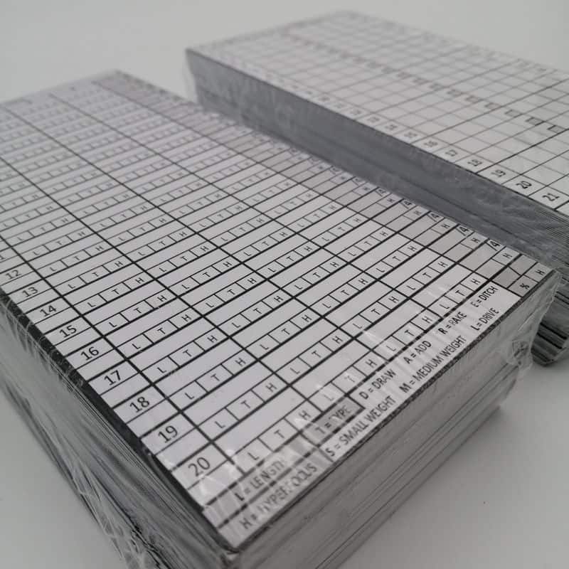 Lawn Bowls Scorecards