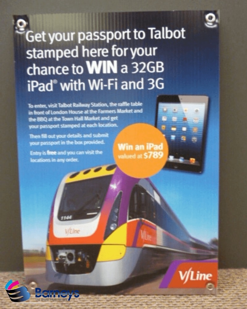 Printed Corflute Signs